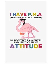 Flamingo i have attitude flamingo lover Vertical Poster tile