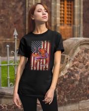 Octopus smile flag Octopus lovers Classic T-Shirt apparel-classic-tshirt-lifestyle-06