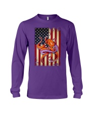 Octopus smile flag Octopus lovers Long Sleeve Tee tile