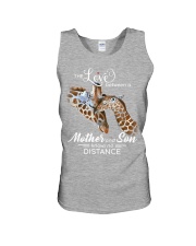 Giraffe no distance giraffe lover Unisex Tank tile