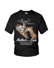 Giraffe no distance giraffe lover Youth T-Shirt tile