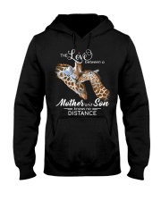 Giraffe no distance giraffe lover Hooded Sweatshirt tile