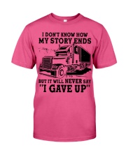 Trucker my story Premium Fit Mens Tee tile
