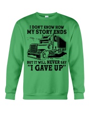 Trucker my story Crewneck Sweatshirt tile