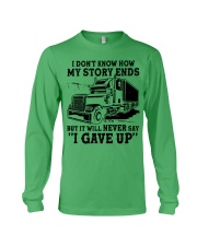 Trucker my story Long Sleeve Tee tile