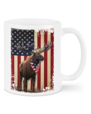 Moose smile flag moose lovers Mugs tile