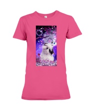 Shih Tzu Lovely magical night Gift for you Premium Fit Ladies Tee tile