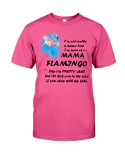 More pretty mama flamingo Gift for you Classic T-Shirt tile