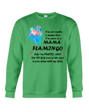 More pretty mama flamingo Gift for you Crewneck Sweatshirt tile