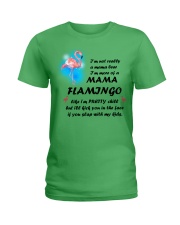 More pretty mama flamingo Gift for you Ladies T-Shirt tile