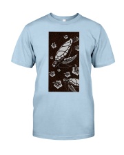Turtle line awesome gift for turtle lover Classic T-Shirt tile