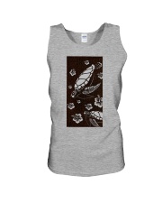 Turtle line awesome gift for turtle lover Unisex Tank tile