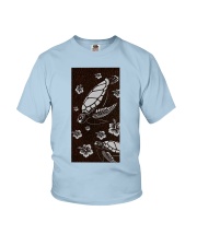 Turtle line awesome gift for turtle lover Youth T-Shirt tile