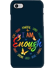 Butterfly i am enough insects bugs lover Phone Case tile
