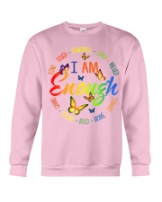 Butterfly i am enough insects bugs lover Crewneck Sweatshirt tile