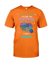 Knitting being nana gift for her gift for you Classic T-Shirt tile