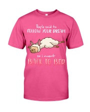 LLamas Follow your dream Gift for U Classic T-Shirt tile