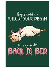 LLamas Follow your dream Gift for U Vertical Poster tile