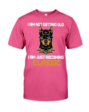 Doberman Is Just Becoming Classic Premium Fit Mens Tee tile