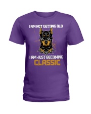 Doberman Is Just Becoming Classic Ladies T-Shirt tile