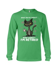 Cat I Am Retired Long Sleeve Tee tile
