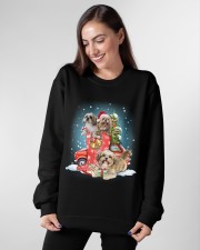 Cute Shih Tzu Merry Christmas - For Dog Lovers Crewneck Sweatshirt apparel-crewneck-sweatshirt-lifestyle-front-13