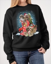 Cute Shih Tzu Merry Christmas - For Dog Lovers Crewneck Sweatshirt apparel-crewneck-sweatshirt-lifestyle-front-40