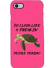 Turtle freakin people person turtle lovers Phone Case tile