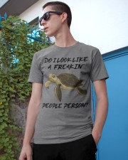 Turtle freakin people person turtle lovers Classic T-Shirt apparel-classic-tshirt-lifestyle-17