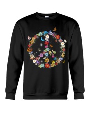 Butterfly and peace gift for you Crewneck Sweatshirt front