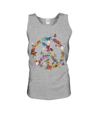 Butterfly and peace gift for you Unisex Tank tile
