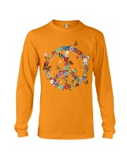 Butterfly and peace gift for you Long Sleeve Tee tile