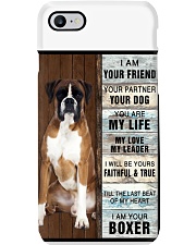 Boxer i am your friend boxer lover Phone Case tile