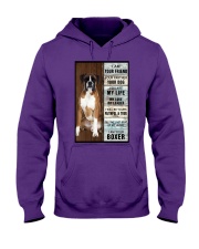 Boxer i am your friend boxer lover Hooded Sweatshirt tile