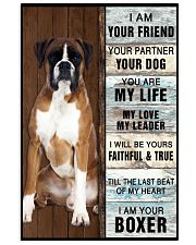 Boxer i am your friend boxer lover 11x17 Poster front