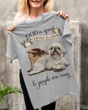 Shih tzu Coffee is good Gift for you Classic T-Shirt apparel-classic-tshirt-lifestyle-front-117