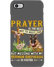Messing with my German Shepherds Gift for you Phone Case tile