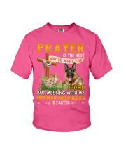 Messing with my German Shepherds Gift for you Youth T-Shirt tile