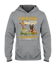 Messing with my German Shepherds Gift for you Hooded Sweatshirt tile