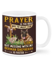 Messing with my German Shepherds Gift for you Mugs tile