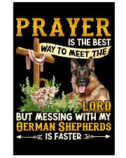 Messing with my German Shepherds Gift for you Vertical Poster tile