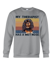Cavalier king a wet nose gift for dog mom Crewneck Sweatshirt front