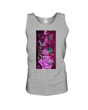 Hummingbird Pink diamond rose Gift for you Unisex Tank tile