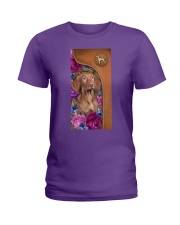 Vizsla magical gift for dog mom Ladies T-Shirt tile