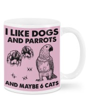 Parrots and dogs cats jl Mugs tile
