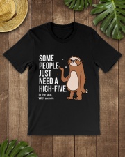 Sloth high-five sloth lover Classic T-Shirt lifestyle-mens-crewneck-front-18
