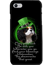 Cavalier king charles spaniel may good luck be Phone Case tile