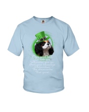 Cavalier king charles spaniel may good luck be Youth T-Shirt tile