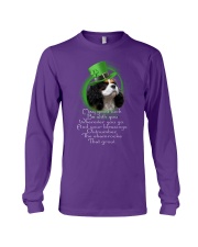Cavalier king charles spaniel may good luck be Long Sleeve Tee tile