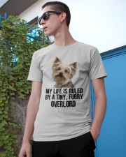 Yorkshire terrier my life is ruled yorkie lovers Classic T-Shirt apparel-classic-tshirt-lifestyle-17